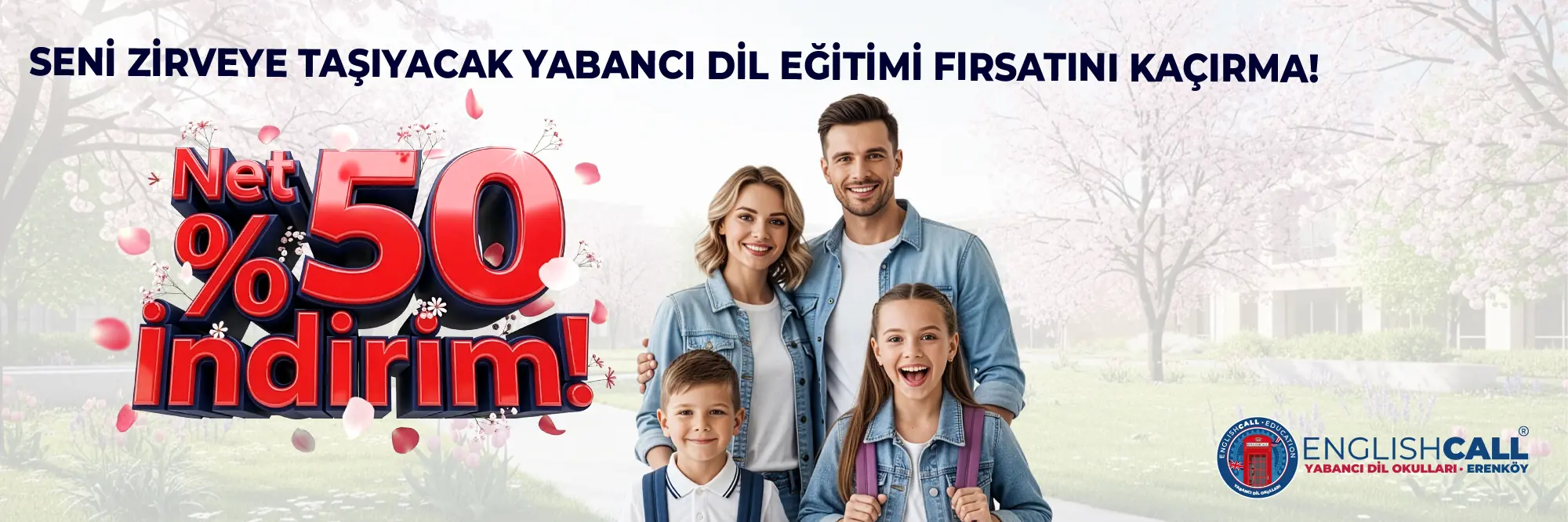 Sizi Zirveye Taşıyacak Yabancı Dil Eğitim Fırsatını Kaçırma! Net %50 İndirim!